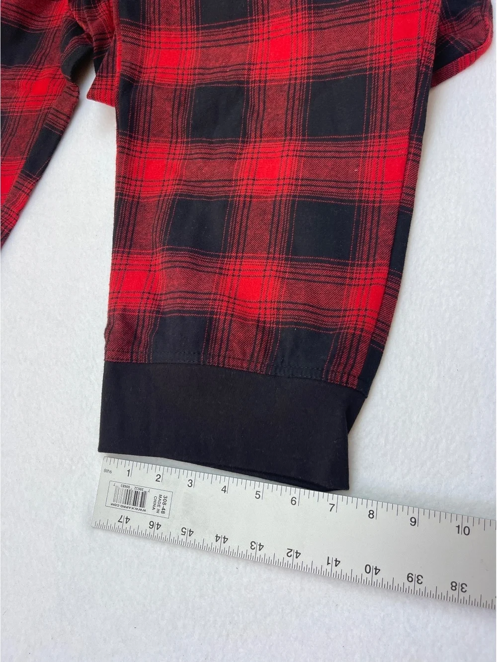 Sonoma XXL Red and Black Plaid Essential Flannel Pajama Pants
